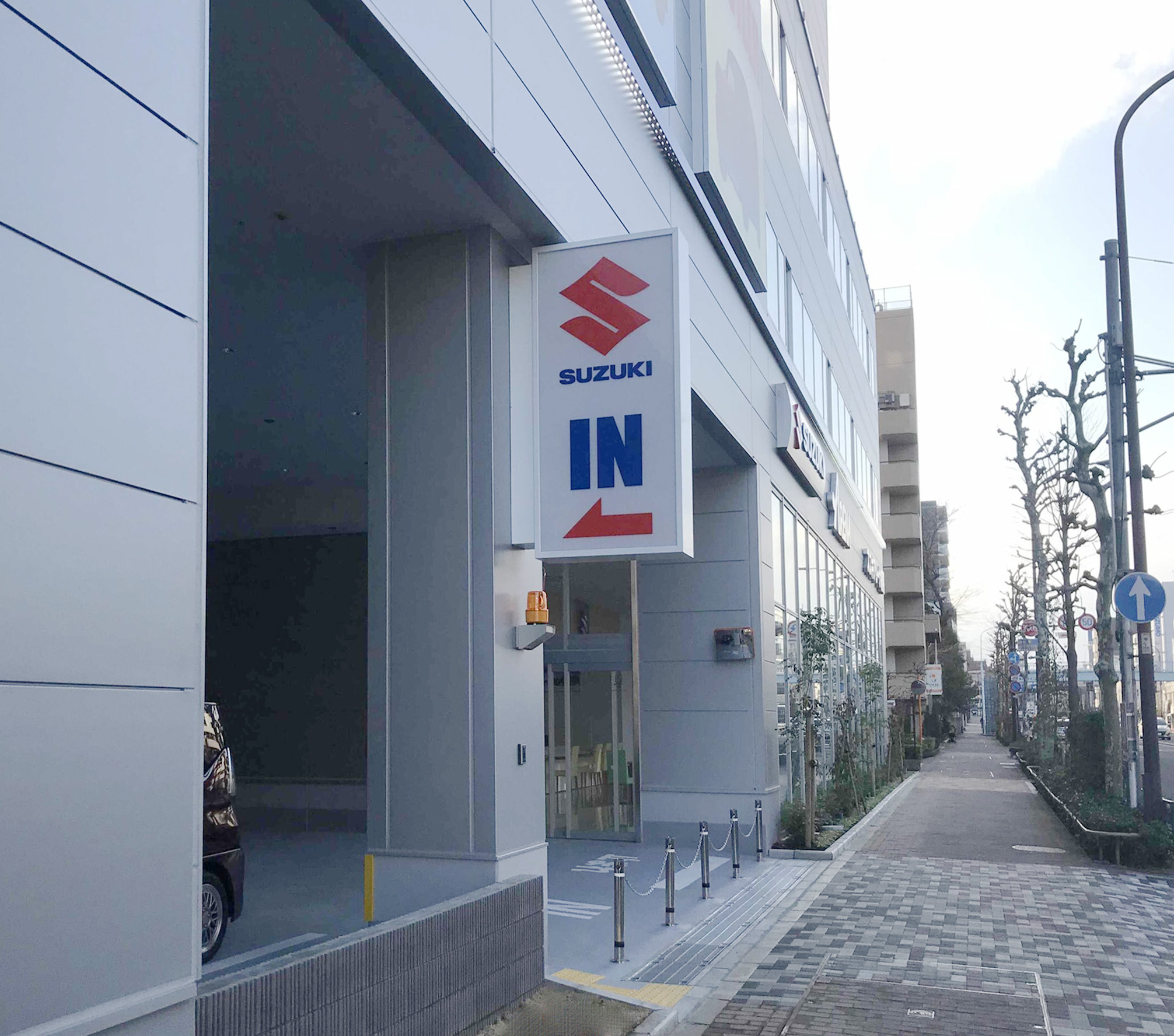 LED内照式袖看板　