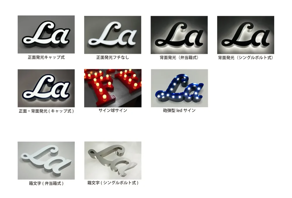 チャンネル文字・箱文字価格｜比較で解りやすい選び方ガイド