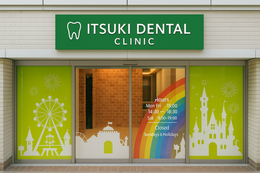 入口看板取付イメージ写真