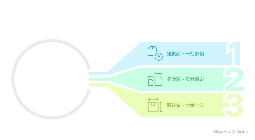 チャンネル文字の費用を分ける要因のイラスト図解