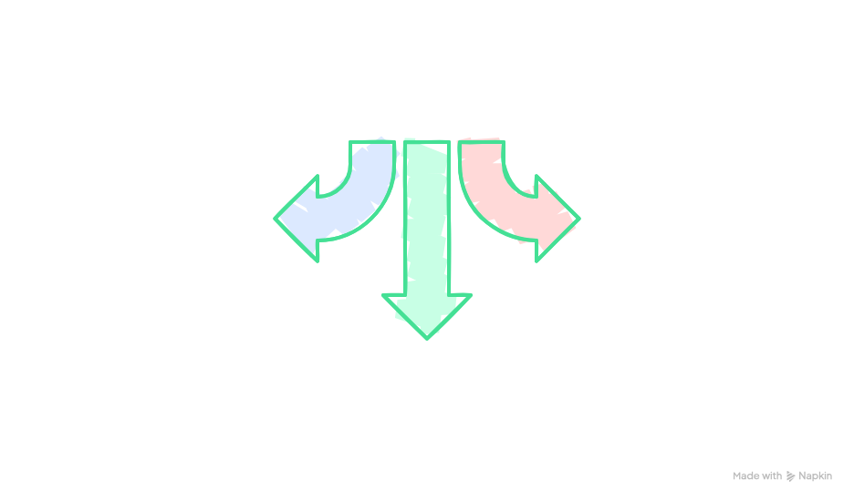 店舗看板の種類の図解イラスト